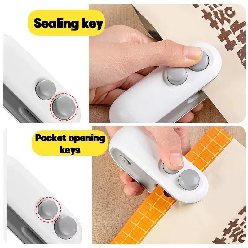 SealMaster Pro - Handheld Heat Sealer for Food Storage
