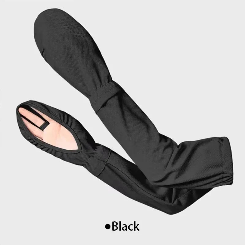 Anti-Sunburn Sleeve Summer Uv Solar Arm Sleeves Women'S Driving Sun Protection Long Sleeve Anti-Uv Cycling Sleeves Loose