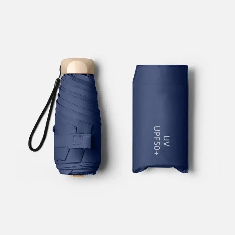 MicroShade Pocket Umbrella - Ultra-Compact Folding Sun & Rain Protection