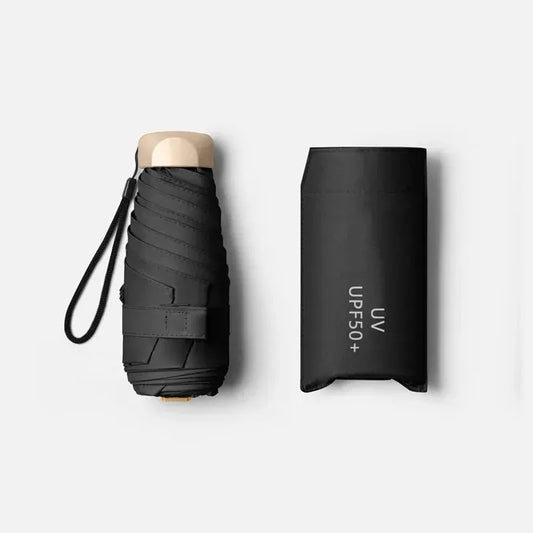 MicroShade Pocket Umbrella - Ultra-Compact Folding Sun & Rain Protection