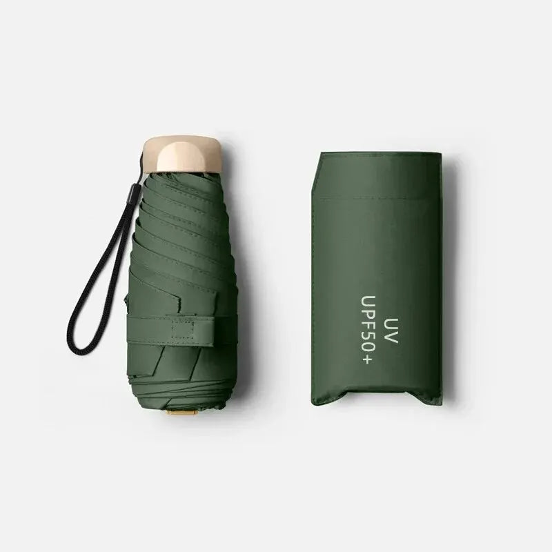 MicroShade Pocket Umbrella - Ultra-Compact Folding Sun & Rain Protection